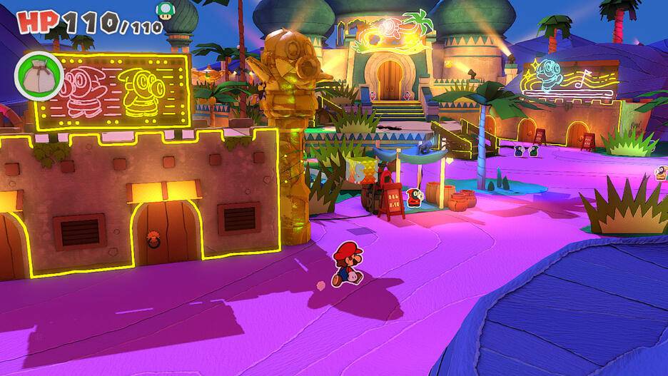 PAPER MARIO THE ORIGAMI KING SWITCH IT USED PAPER MARIO THE ORIGAMI KING SWITCH IT USED